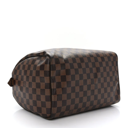 Louis Vuitton Damier Ebene Speedy 30 4 of 11
