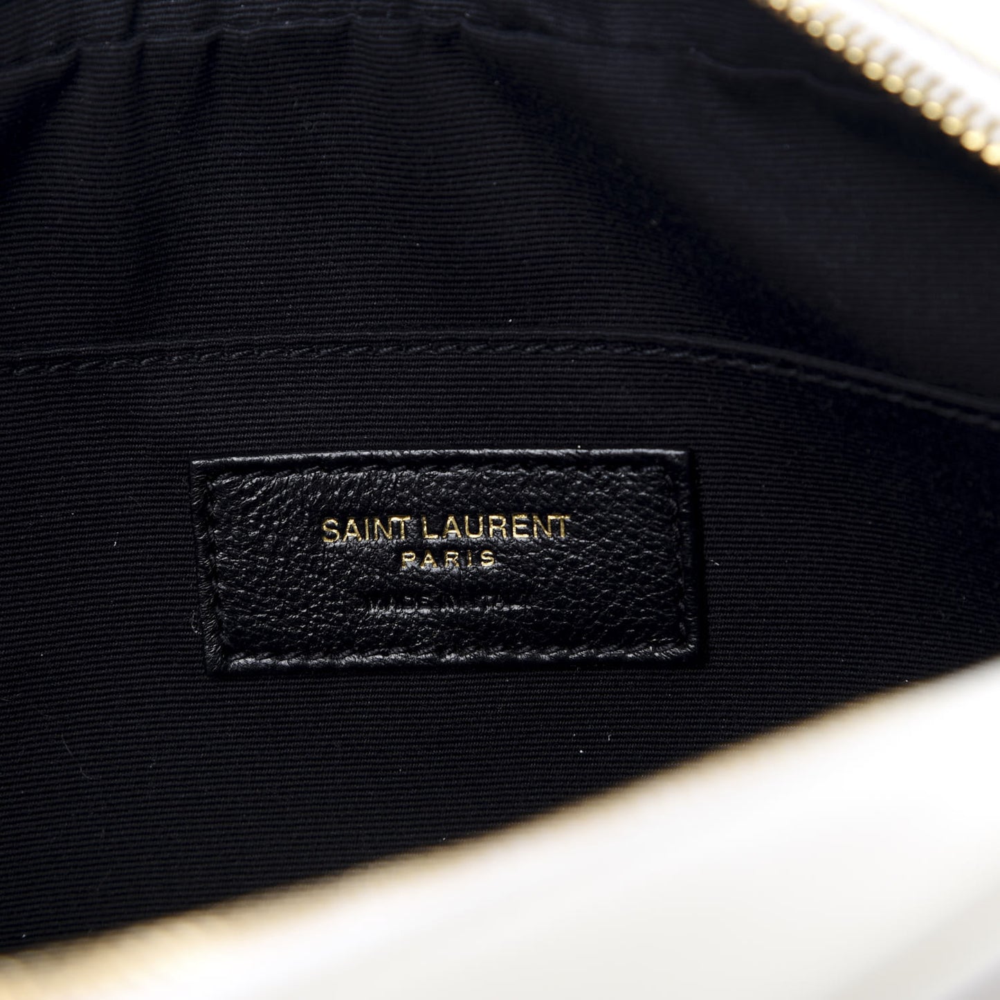 Calfskin Matelasse Monogram Lou Camera Bag Crema Soft