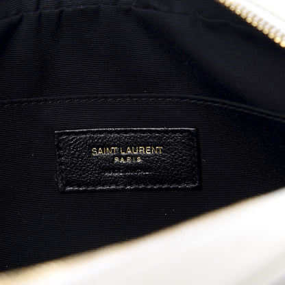 Saint Laurent Calfskin Matelasse Monogram Lou Camera Bag Crema Soft 5 of 8