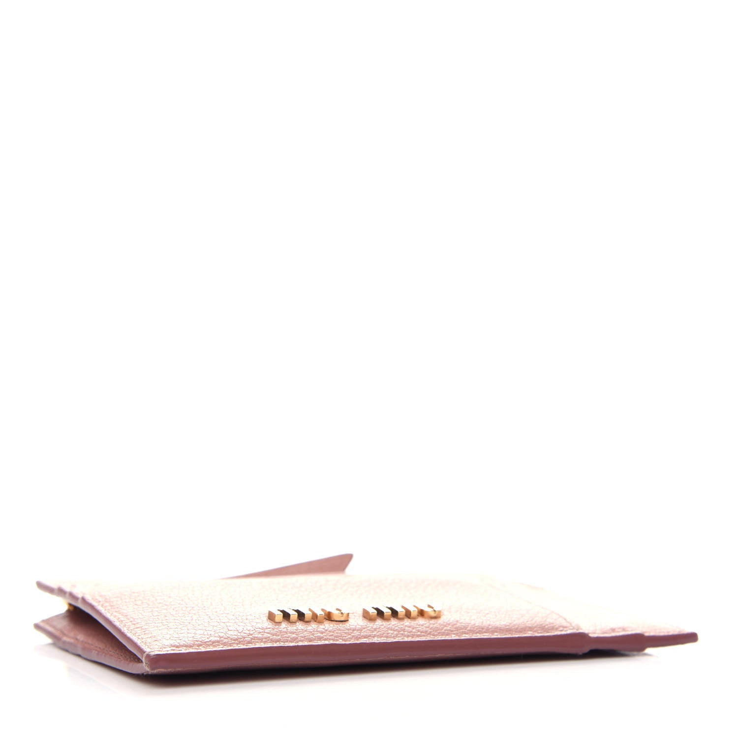 Miu Miu Madras Colour Zip Card Case Orchidea 4 of 7