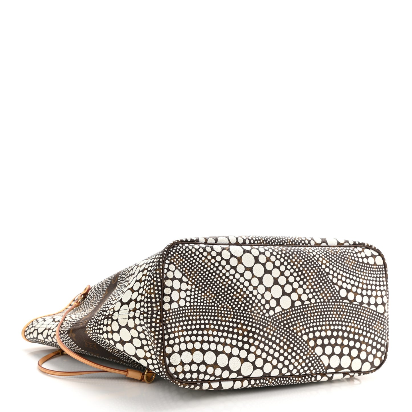 Monogram Kusama Waves Neverfull MM White