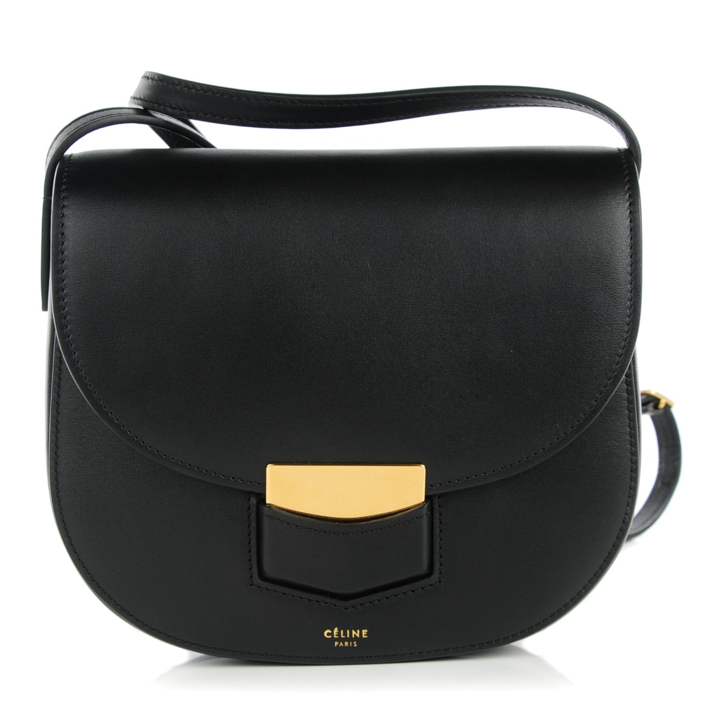 Palmelato Calfskin Small Trotteur Black