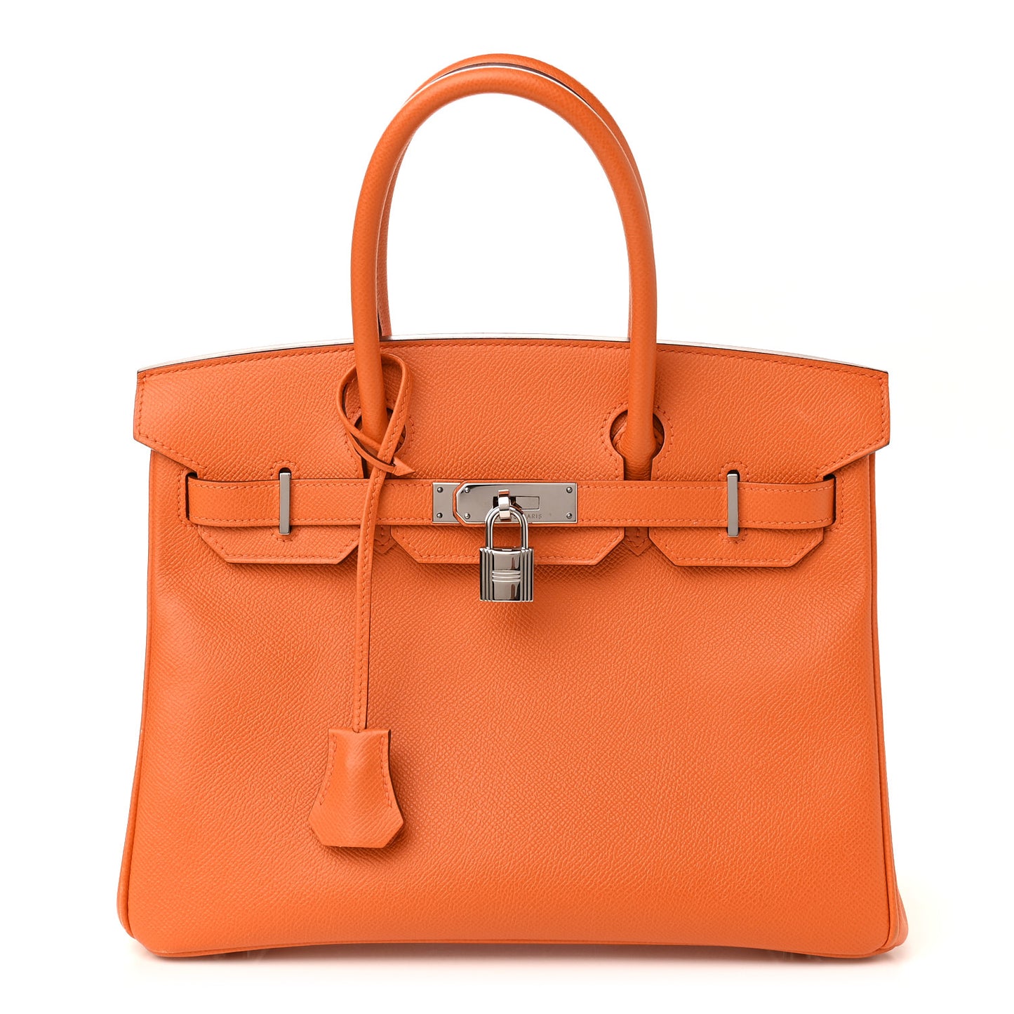 Epsom Birkin 30 Orange