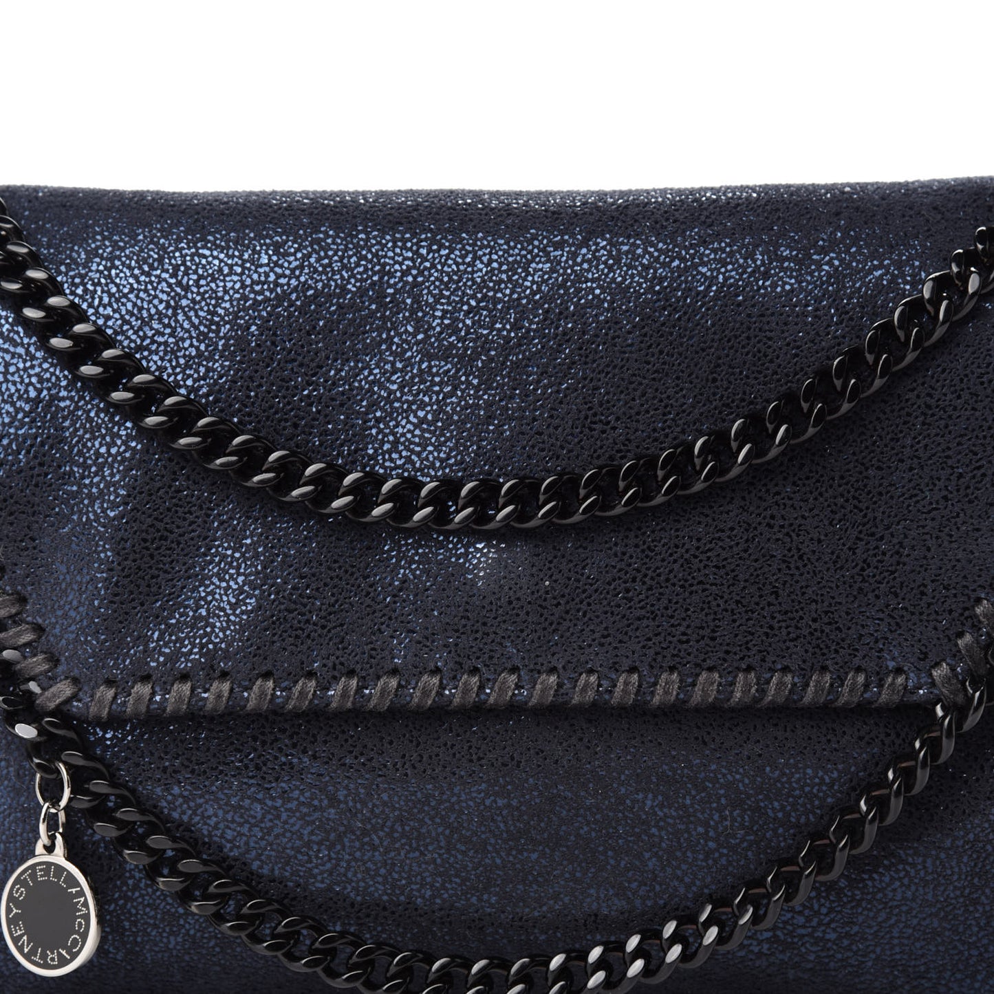 Shaggy Deer Falabella Mini Crossbody Bag Lapis Navy
