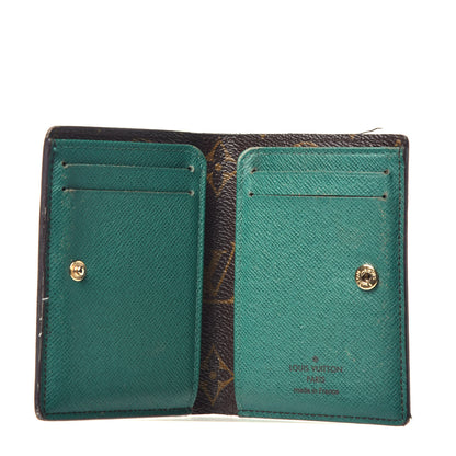 Louis Vuitton Monogram Compact Marie Wallet Vert 5 of 8