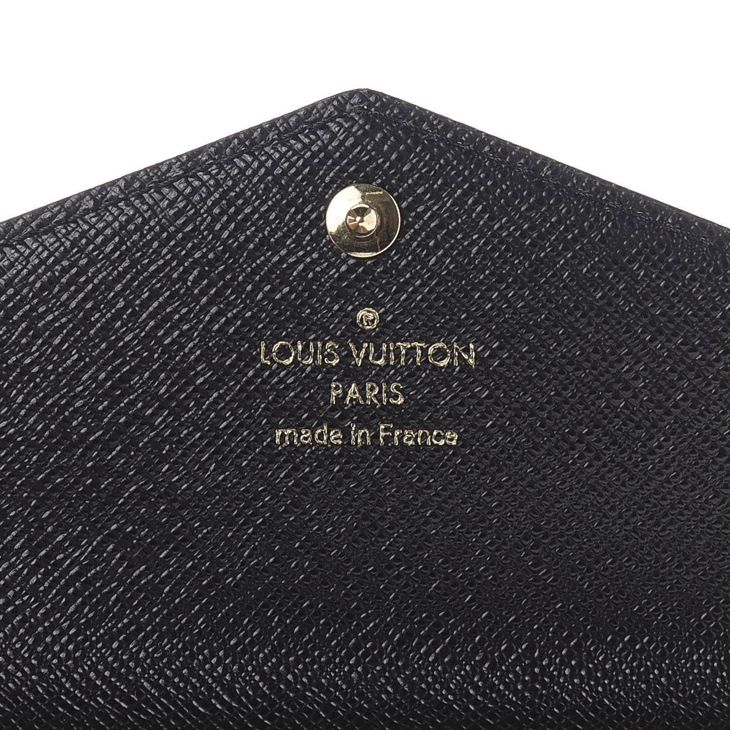 Monogram Daily Organizer Envelope Insert Black