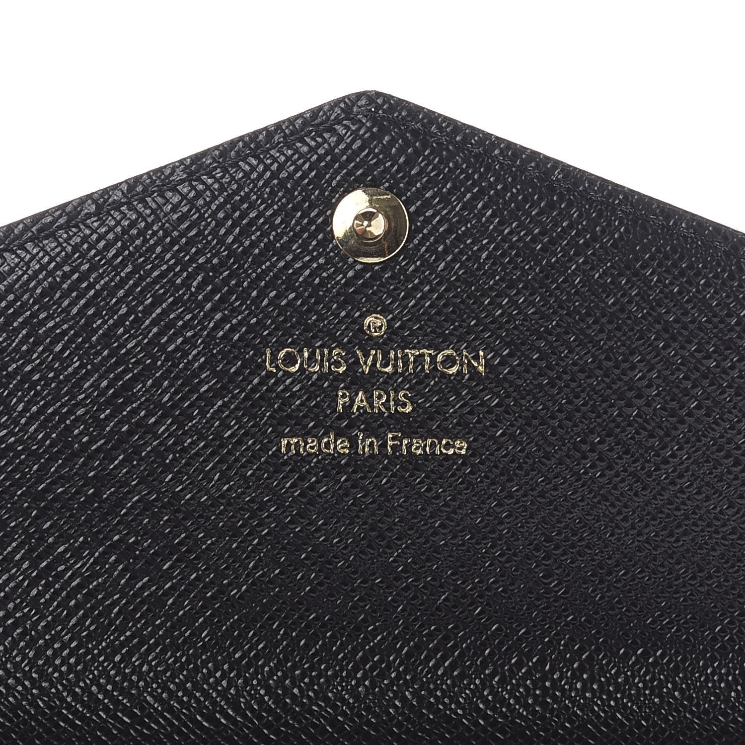 Louis Vuitton Monogram Daily Organizer Envelope Insert Black 6 of 6