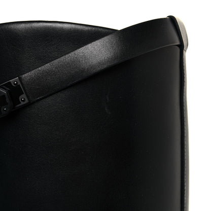 Hermes Calfskin Variation Monochromatic Boots 36 Black 8 of 9