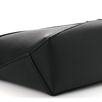 Loewe Soft Grained Calfskin Mini Puzzle Edge Bag Black 8 of 9