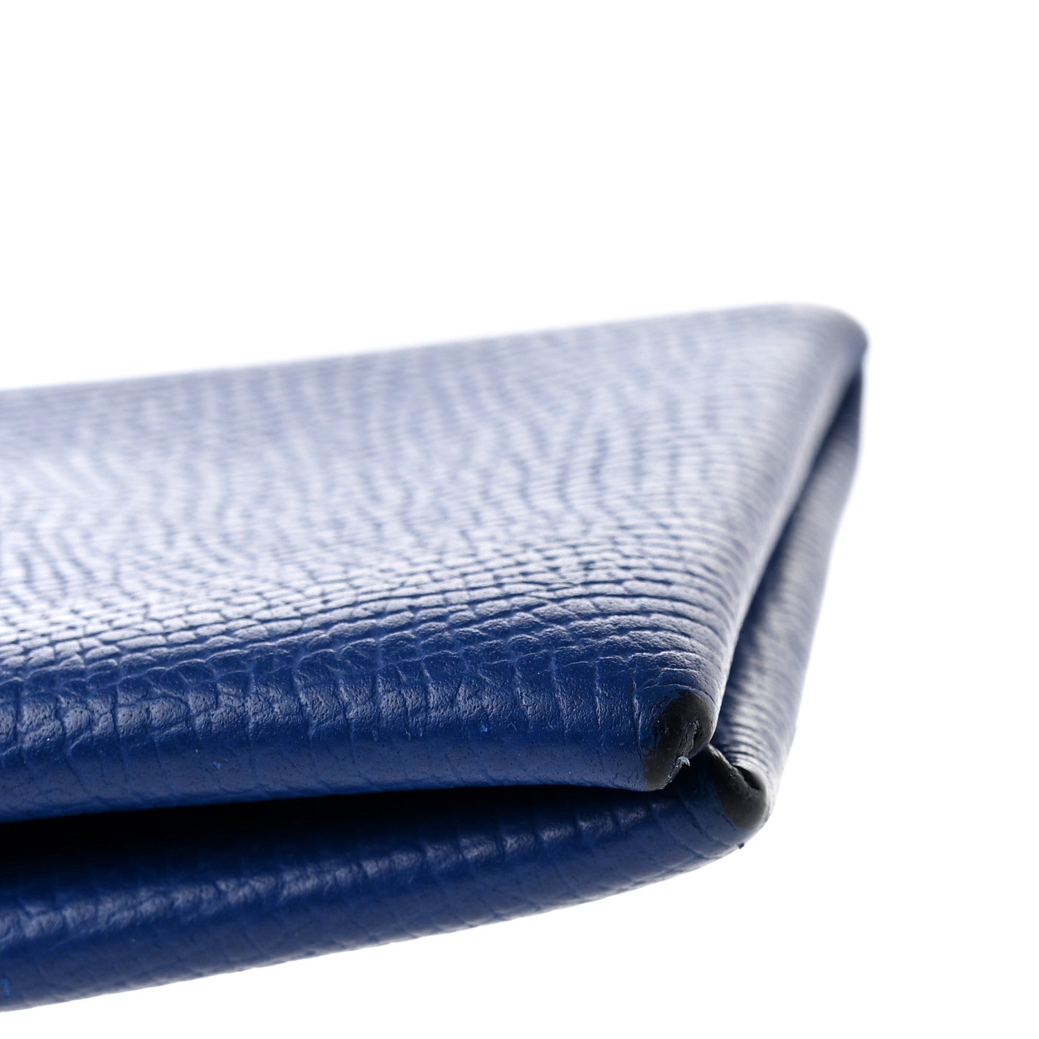 Hermes Epsom Calvi Duo Card Case Bleu Electrique 9 of 10