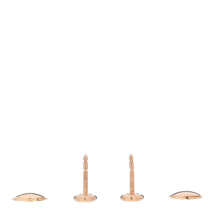 Hermes 18K Rose Gold TPM Farandole Stud Earrings 3 of 5