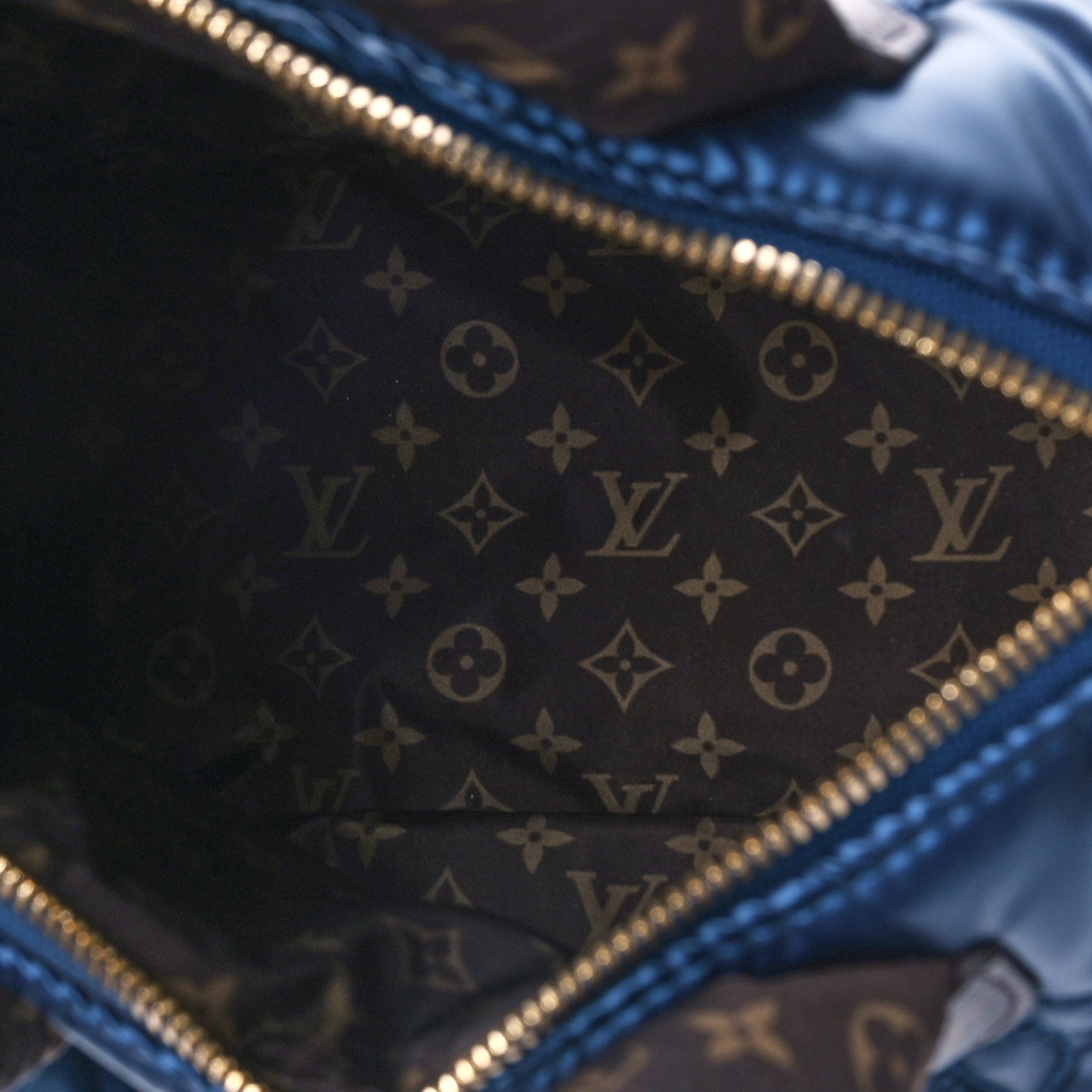 Econyl Mini Monogram Pillow Speedy Bandouliere 25 Navy