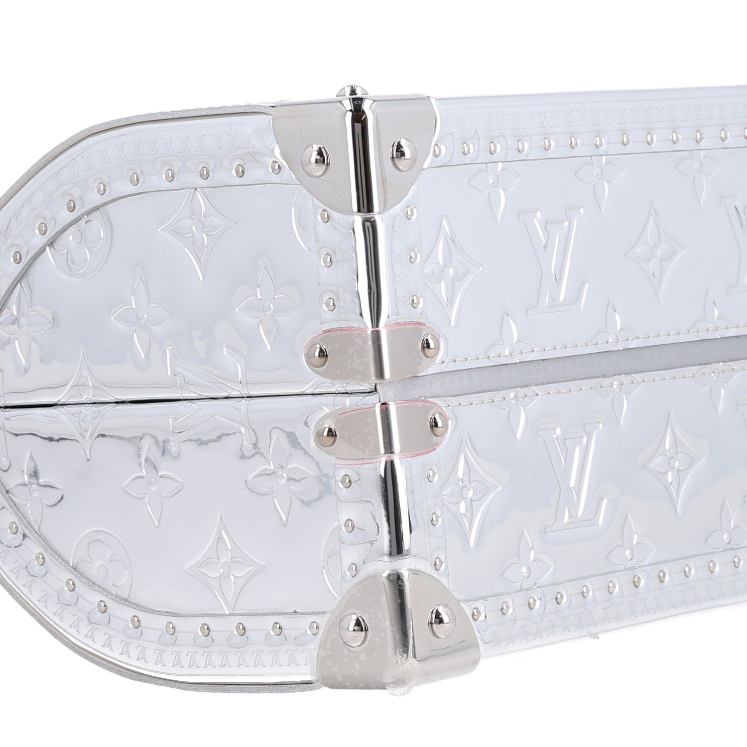 Louis Vuitton Monogram Miroir Speedy Trunk 20 Silver 8 of 9
