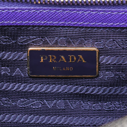 Prada Saffiano Galleria Double Zip Tote Viola 8 of 11