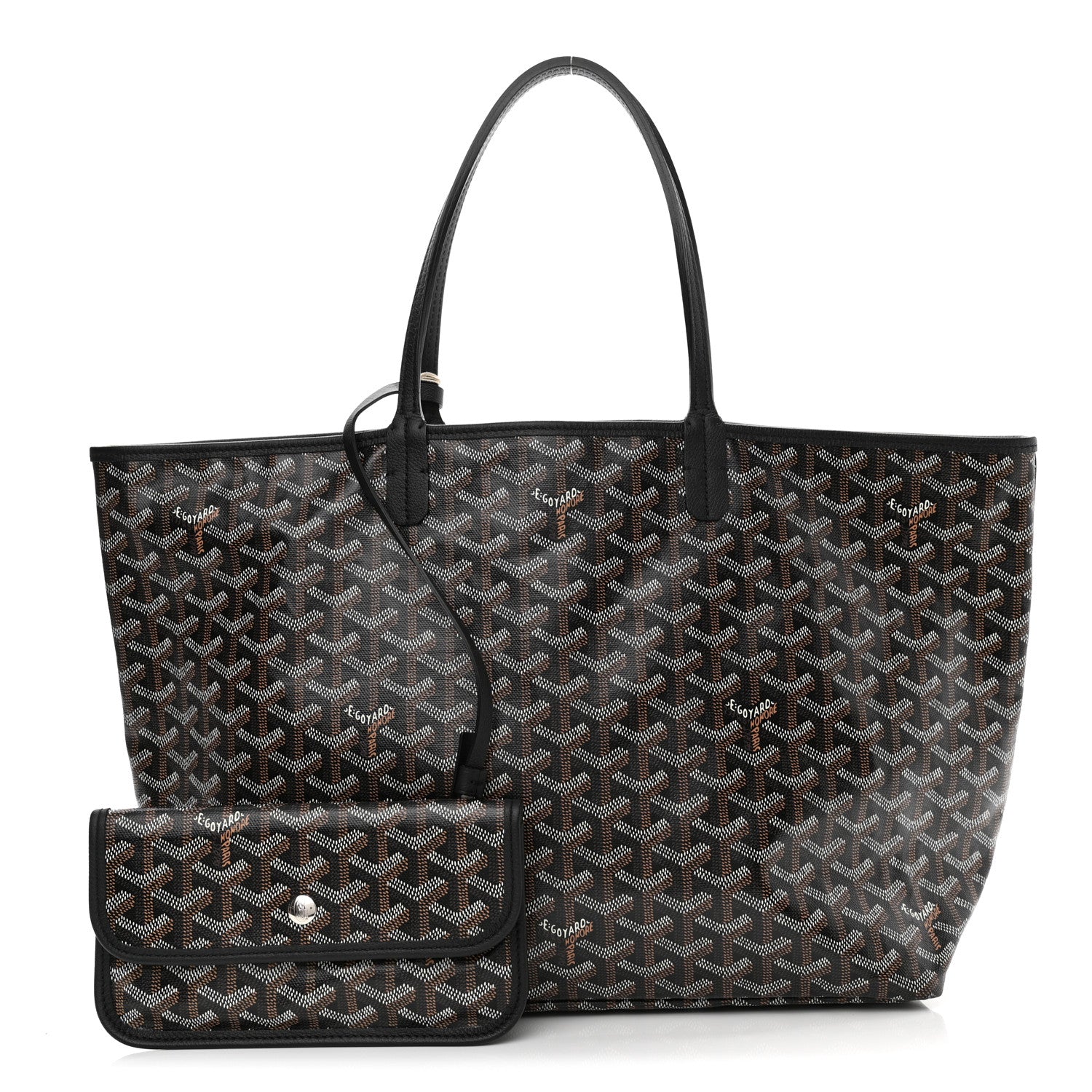 Goyard Goyardine Saint Louis PM Black 1 of 11