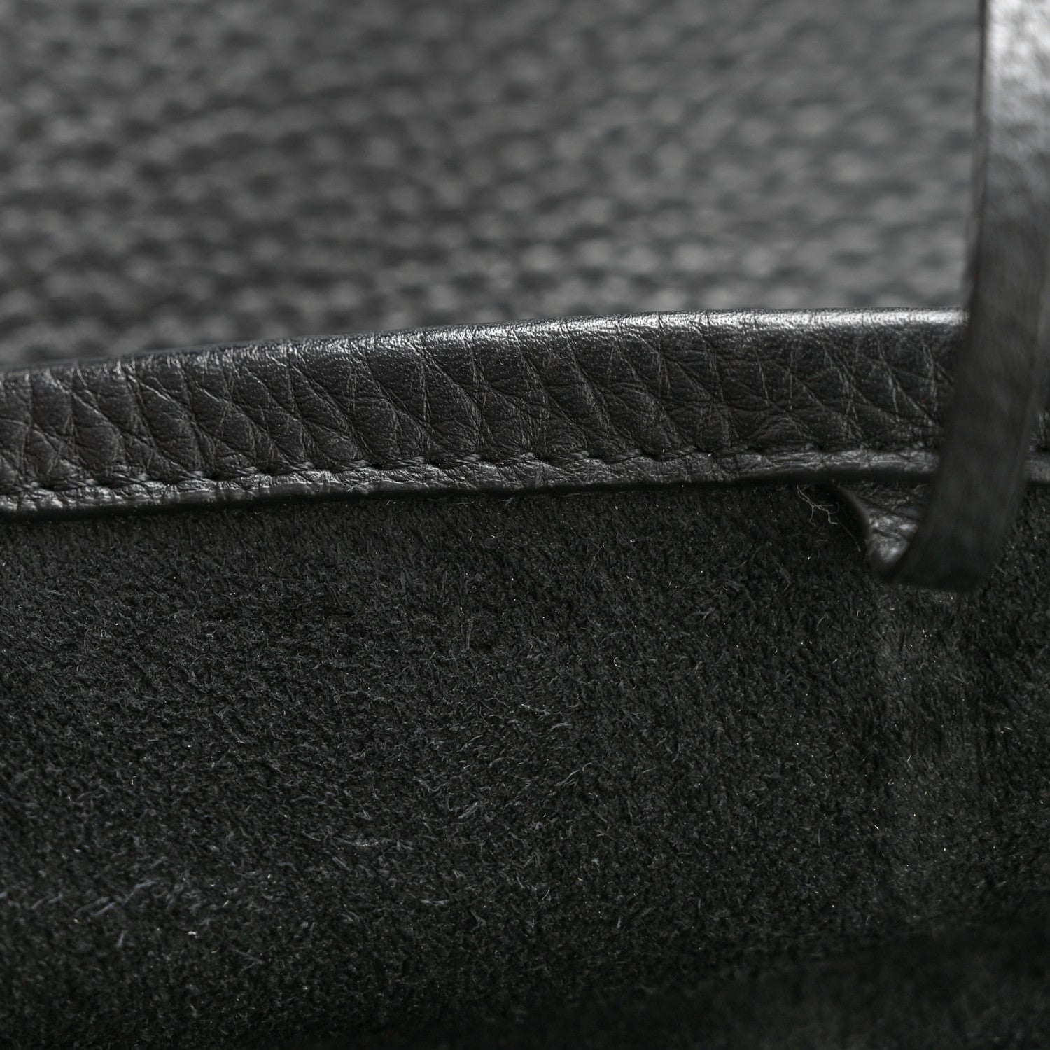 The Row Grained Calfskin Medium N/S Park Tote Black 6 of 11