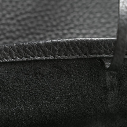 The Row Grained Calfskin Medium N/S Park Tote Black 6 of 11