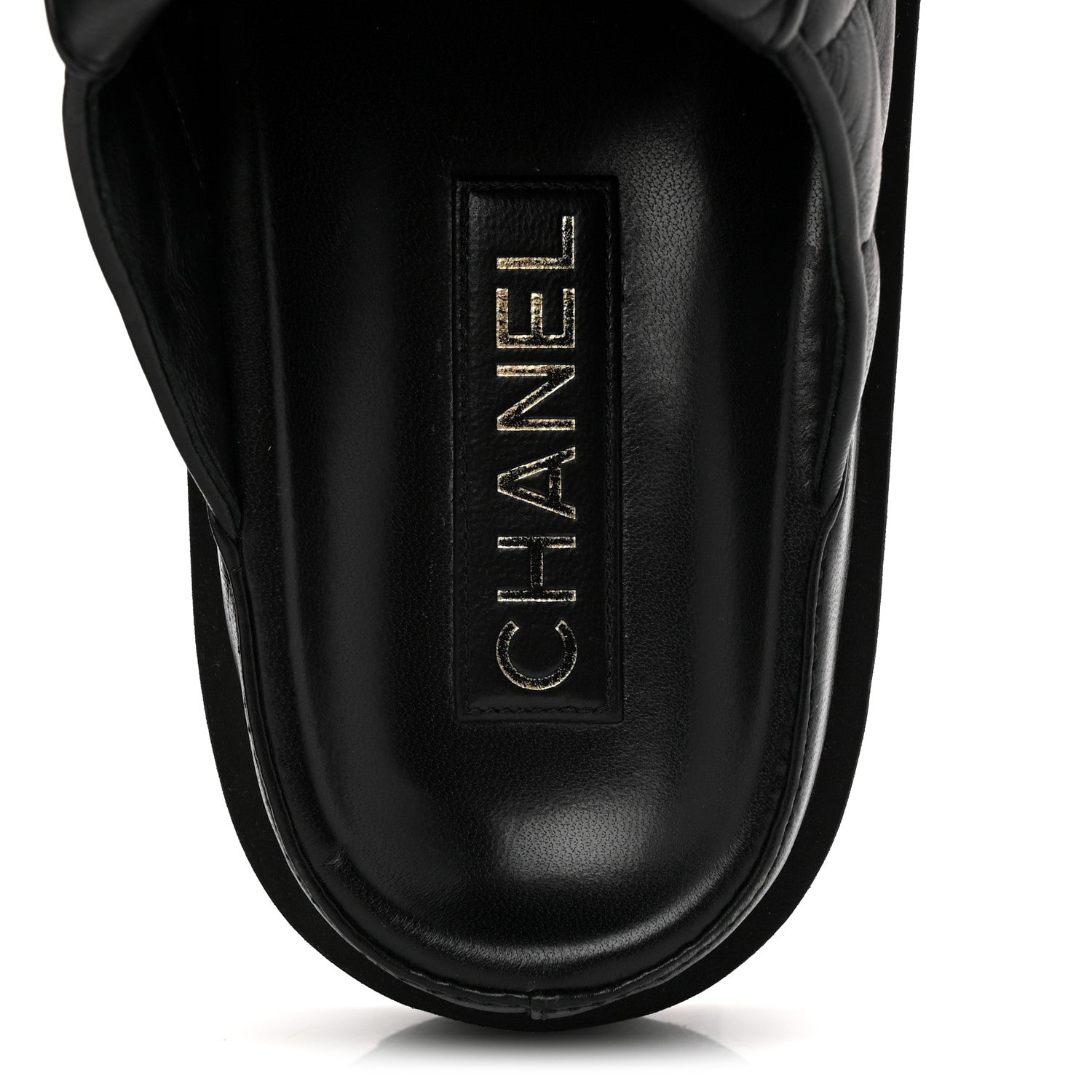 Chanel Lambskin Quilted CC Turnlock Mules 40 Black 1877961