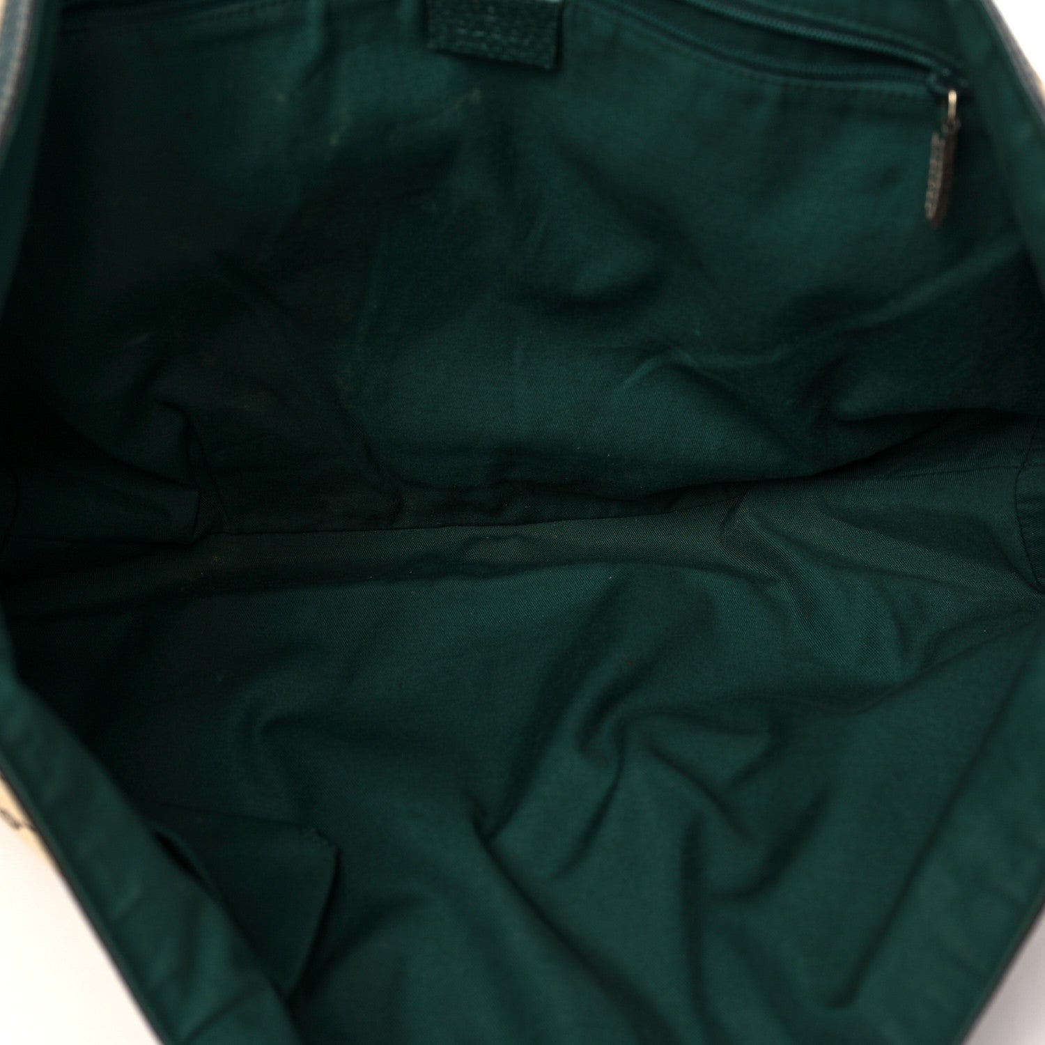 Gucci Monogram Large Abbey Tote Green 4 of 8