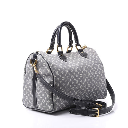 Louis Vuitton Monogram Idylle Speedy Bandouliere 30 Encre 2 of 10
