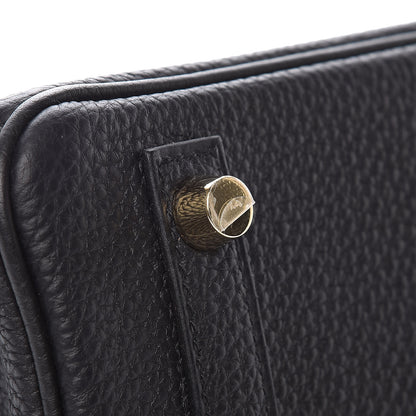 Hermes Togo Birkin 25 Black 16 of 29