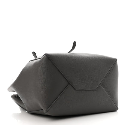 Celine Soft Grained Calfskin Small Belt Cabas Phantom Grey 4 of 10