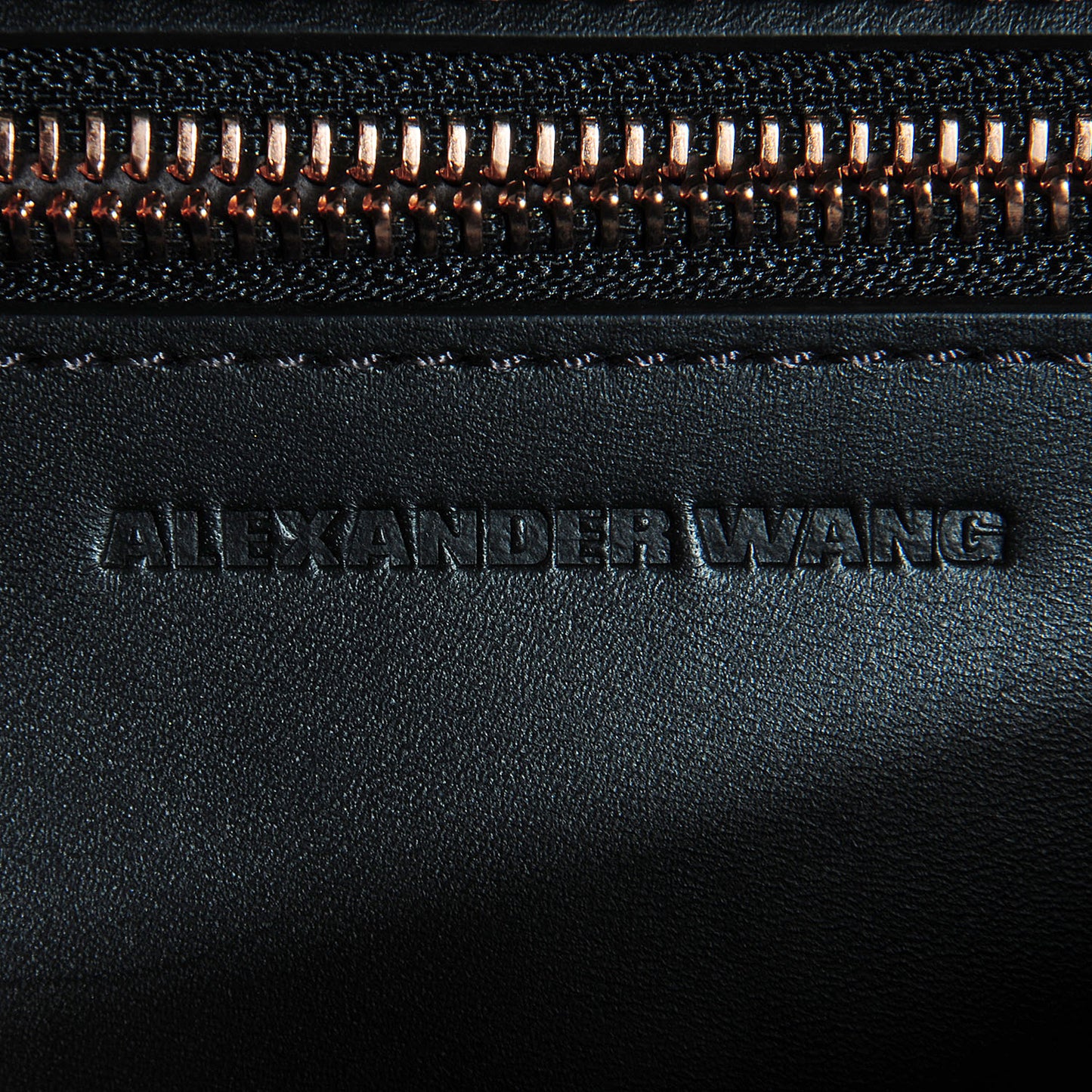 Calfskin Large Marion Soft Black with Rose Gold Hardware