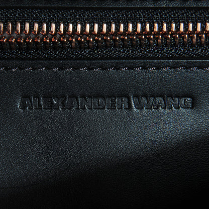 Alexander Wang Calfskin Large Marion Soft Black with Rose Gold Hardware 6 of 7