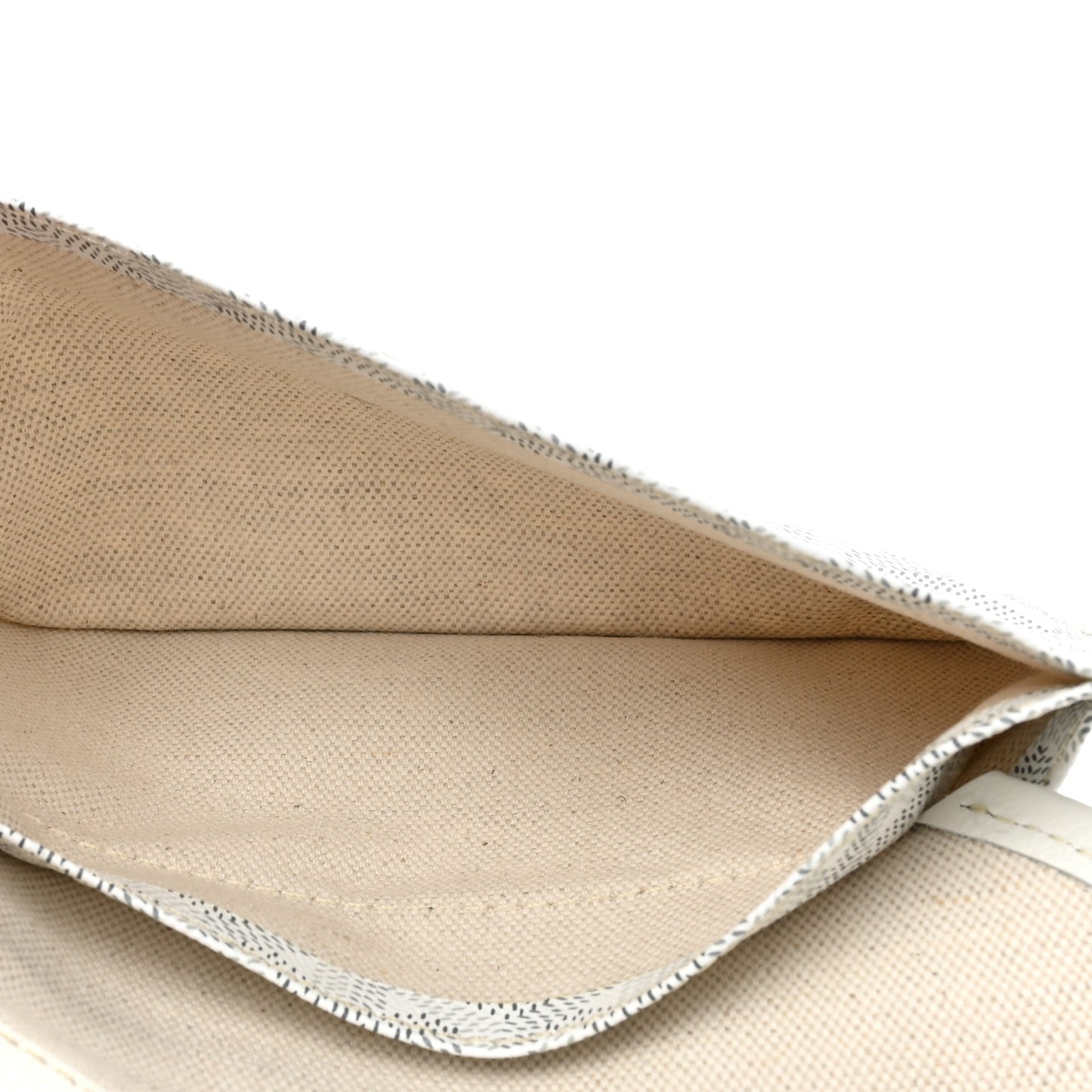 Goyardine Saint Louis GM White