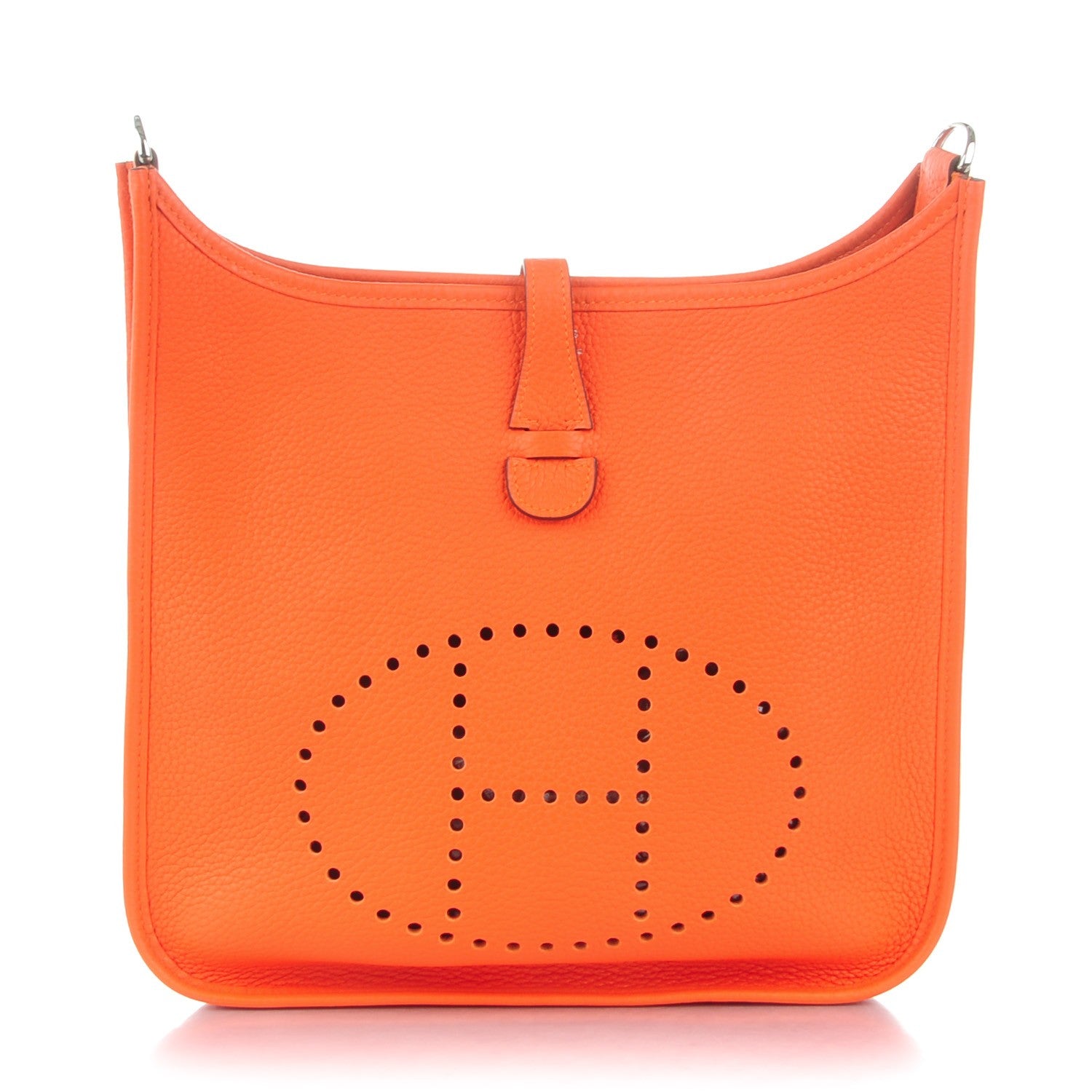 Hermes Taurillon Clemence Evelyne III PM Feu 1 of 7