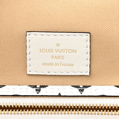 Louis Vuitton Monogram Giant Neverfull MM Kaki 8 of 12