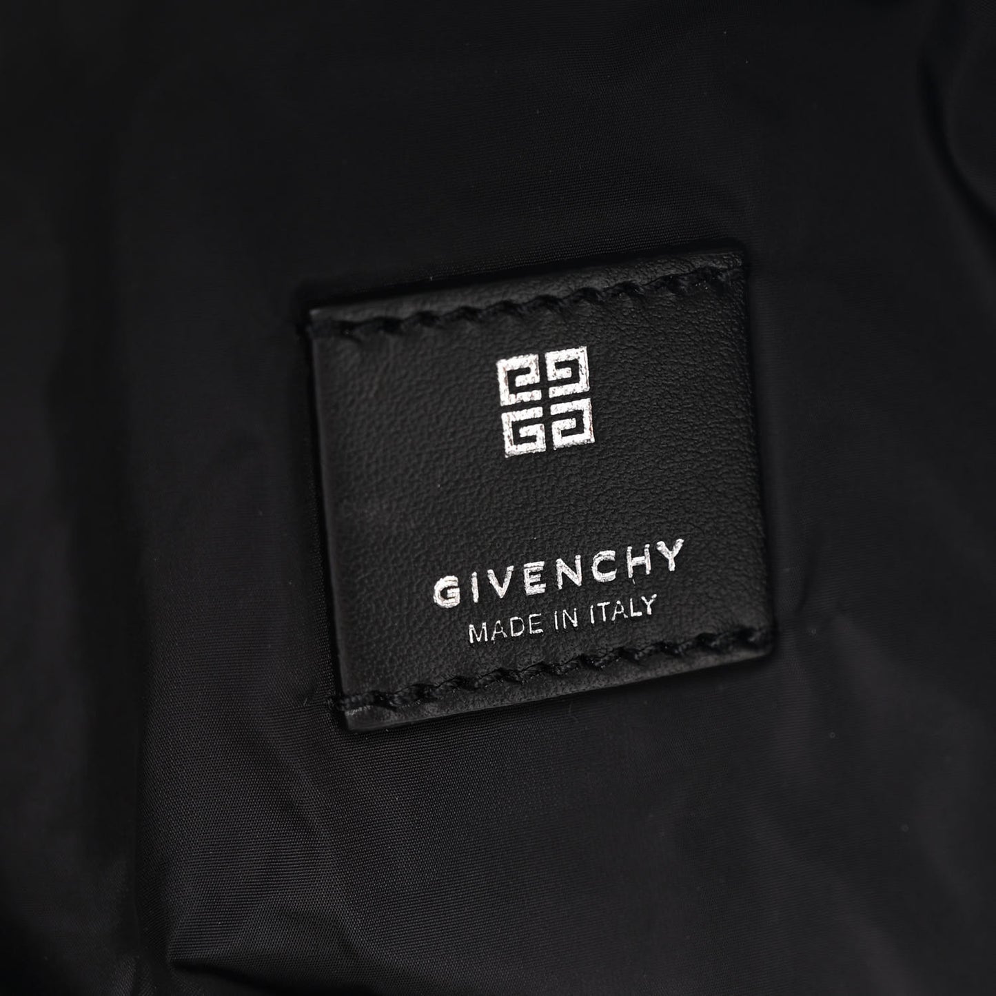 Nylon G-Zip Duffle Backpack Black