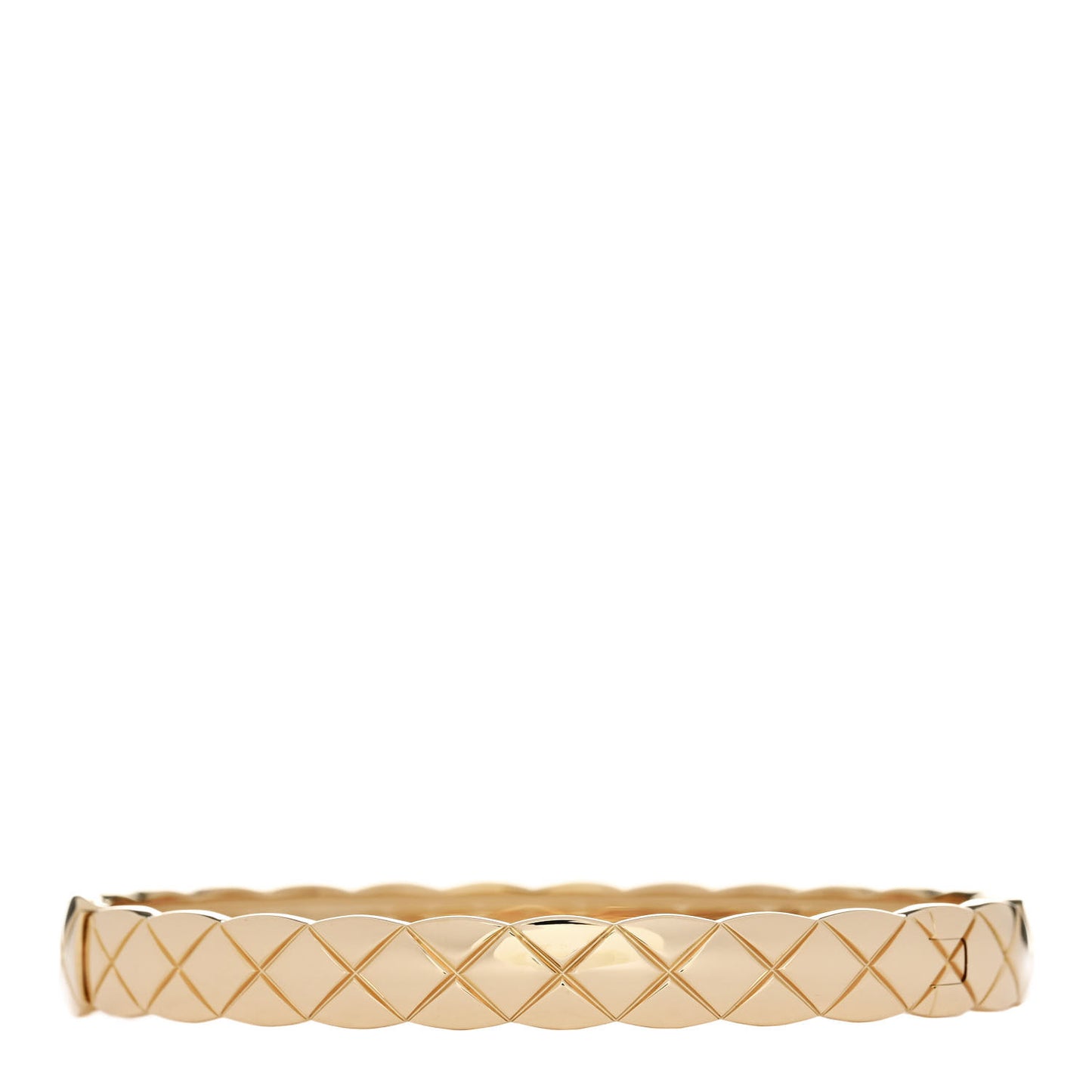 18K Yellow Gold Coco Crush Bangle Bracelet S