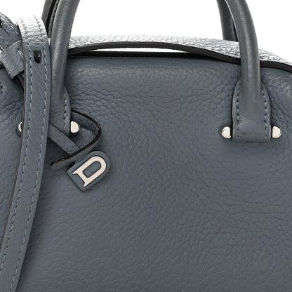 Delvaux Taurillon Soft Nano Cool Box Satchel Pacific 7 of 11