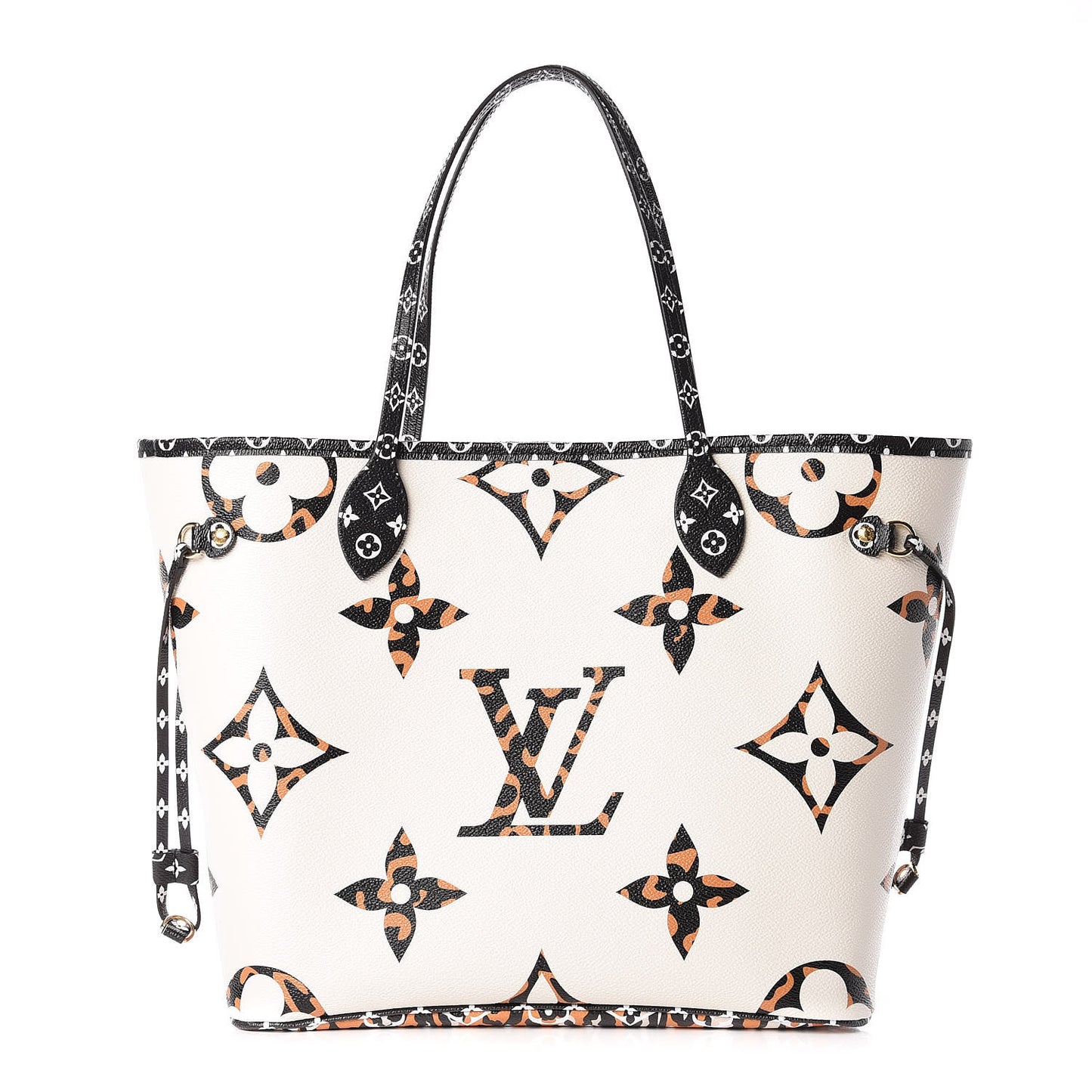 Monogram Giant Jungle Neverfull MM Ivory