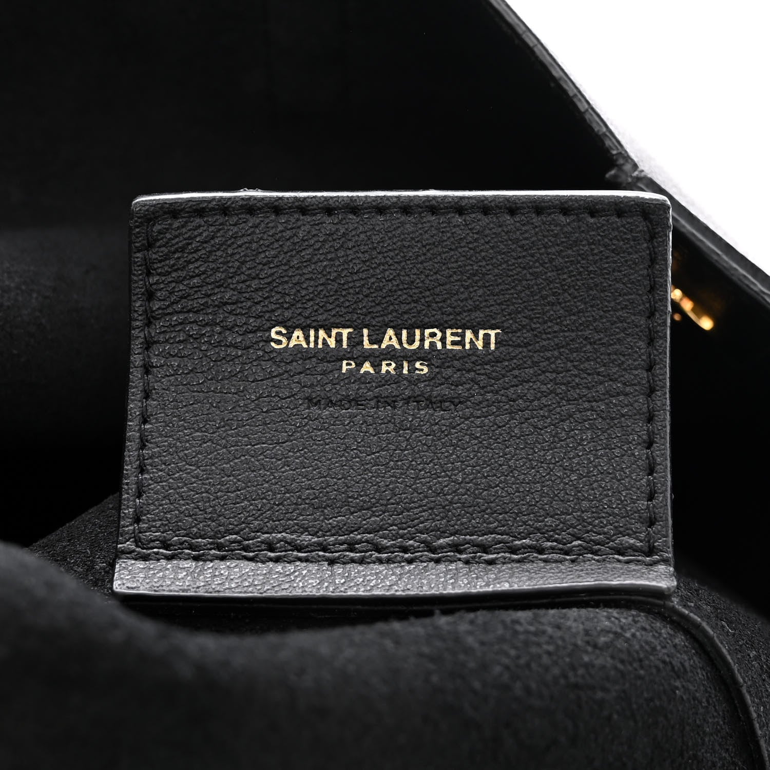 Saint Laurent Calfskin Medium Shopping Tote Black 7 of 15