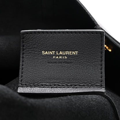 Saint Laurent Calfskin Medium Shopping Tote Black 7 of 15