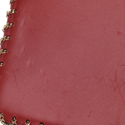 Valentino Garavani Vitello Groumette Small Rockstud Demilune Shoulder Bag Rosso Valentino 11 of 13