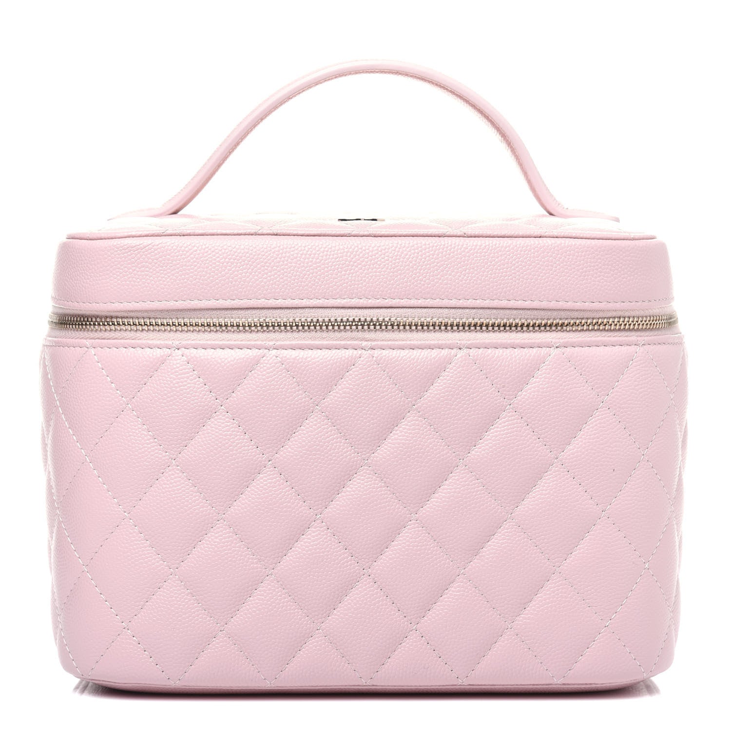 Chanel Caviar Quilted Large Vanity Pouch Light Pink 1 of 13