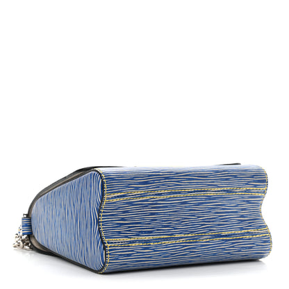 Louis Vuitton Epi Twist Shoulder Bag PM Denim Light 4 of 11