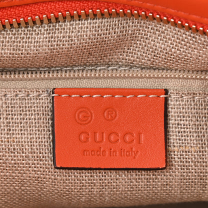 Gucci Microguccissima Small Bree Tote Sun Orange 6 of 10