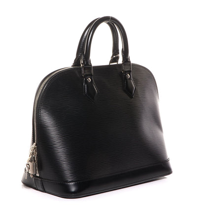 Louis Vuitton Epi Alma PM Black 3 of 7