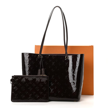 Louis Vuitton Vernis Long Beach MM Amarante 11 of 11