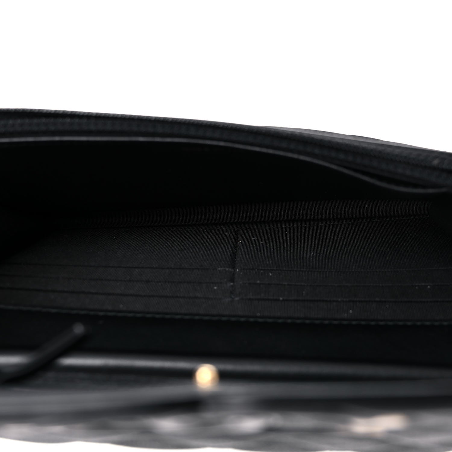Chanel Caviar Quilted CC Filigree Wallet On Chain WOC Black 7 of 10