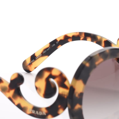 Prada Baroque Sunglasses SPR 13S Havana 7 of 9