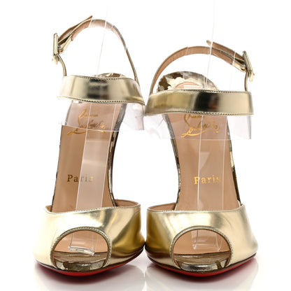 Christian Louboutin Specchio PVC Camouflage Just On 120 Pumps 40 Version Platine 2 of 12
