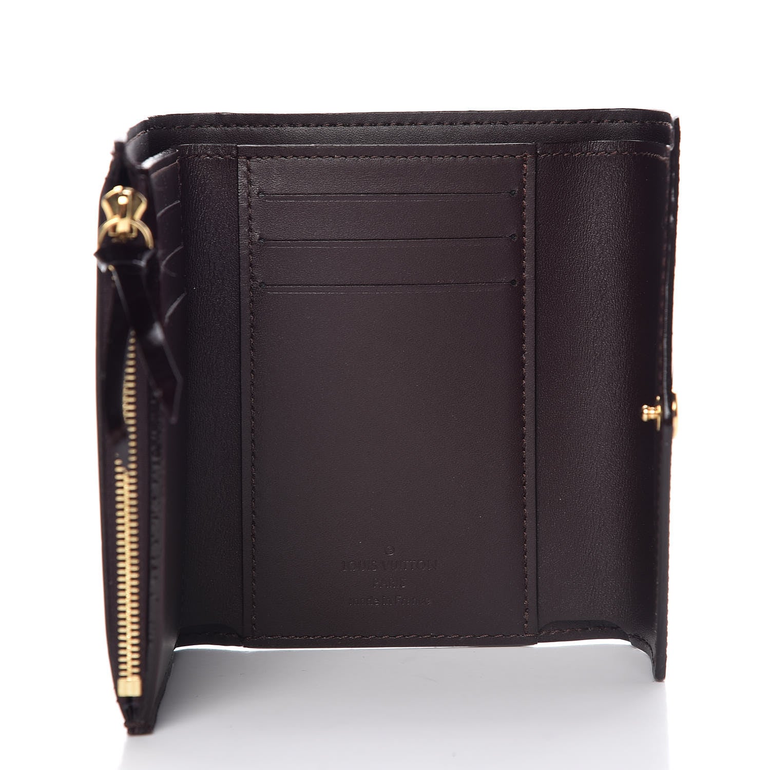 Louis Vuitton Vernis Victorine Wallet Amarante 5 of 12