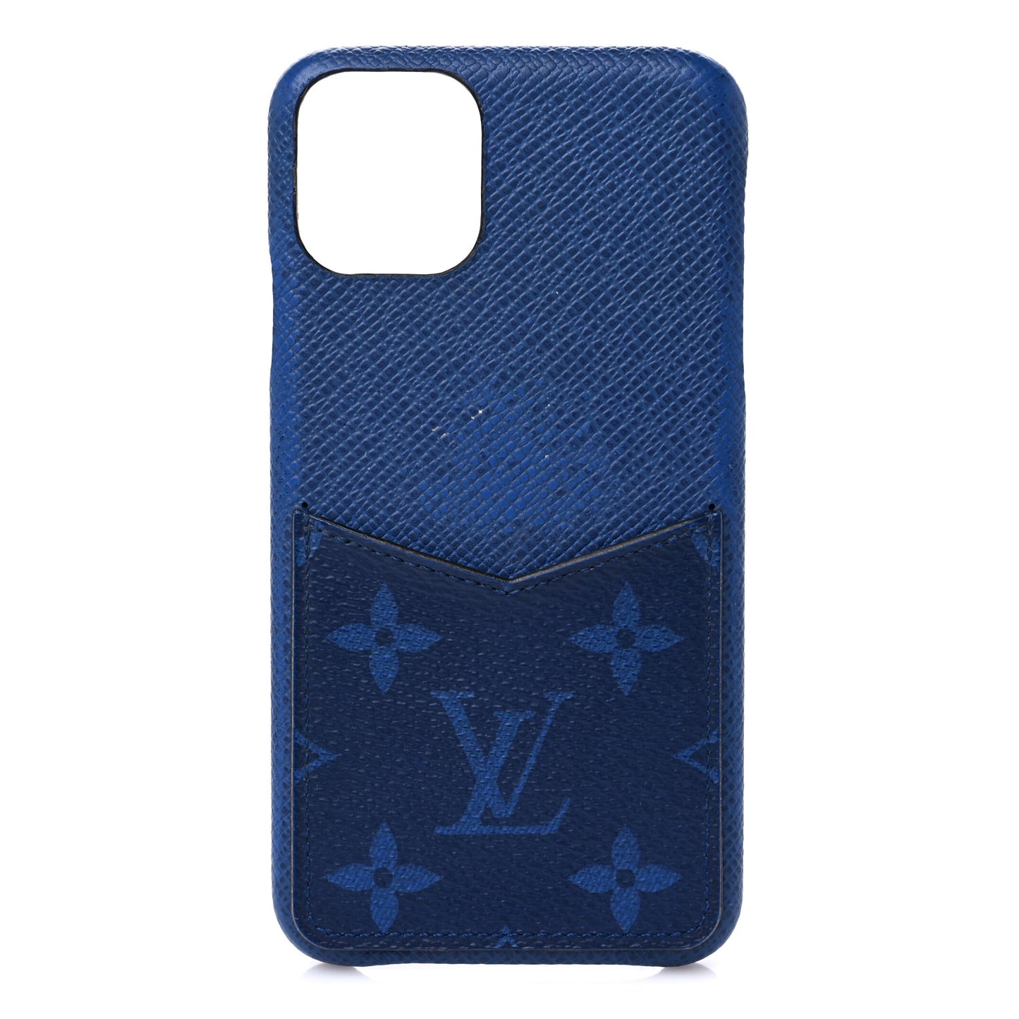 Monogram iPhone 11 Bumper Cobalt