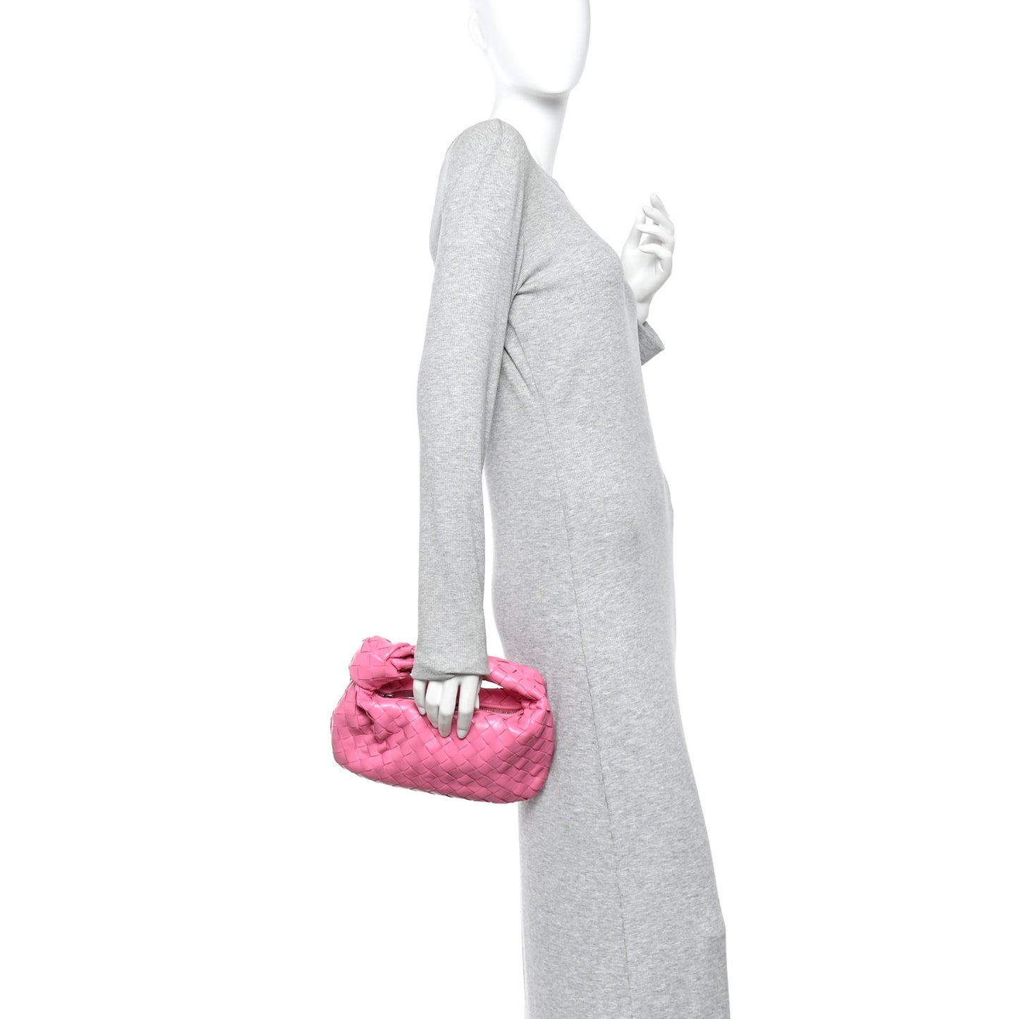 Nappa Intrecciato Mini Jodie Pink Pink