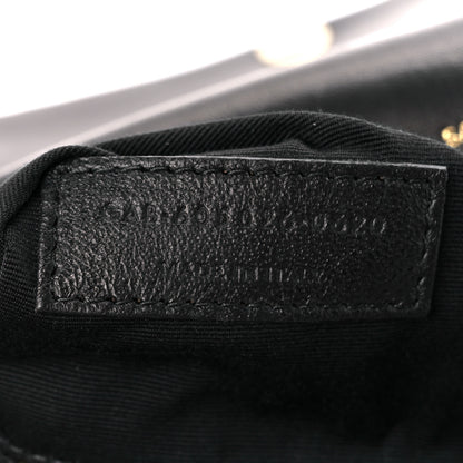 Saint Laurent Lambskin Patchwork Monogram Medium Jamie Black 8 of 11